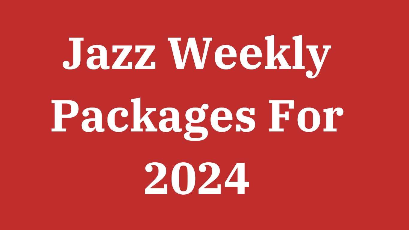 Jazz Weekly Packages For 2024